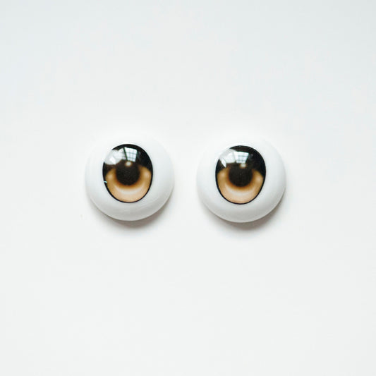 8mm-16mm Size Old School Style Anime Resin Doll Eyes 8 Colors