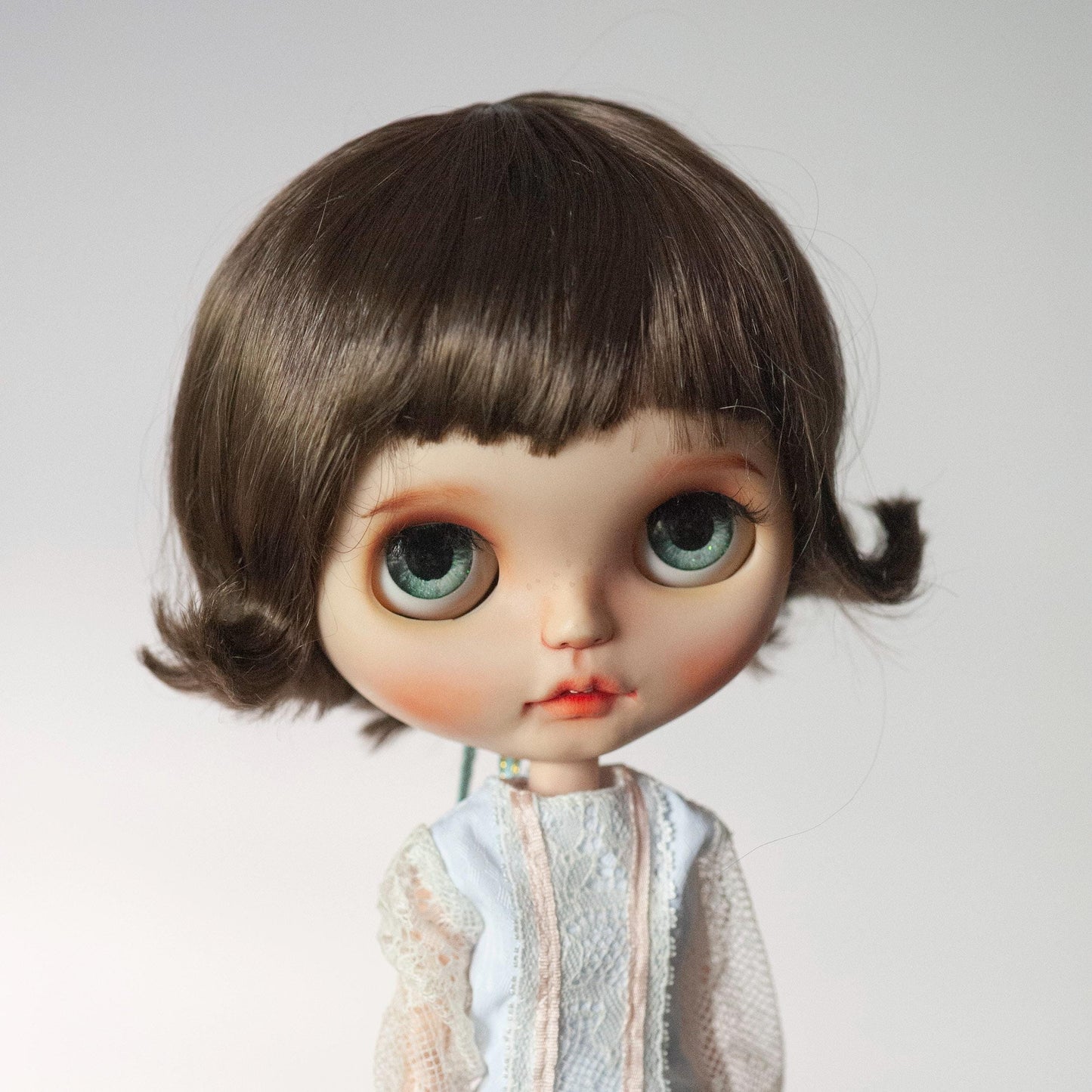 10-11" Artificial Fiber Doll Wig Short Spike with Cute Fashion Cut 4 Colors